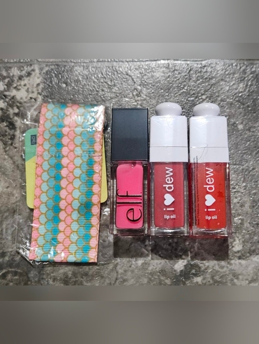 Tinted Lip Oil Bundle + Lip Balm Holder Keychain Bundle BNIB